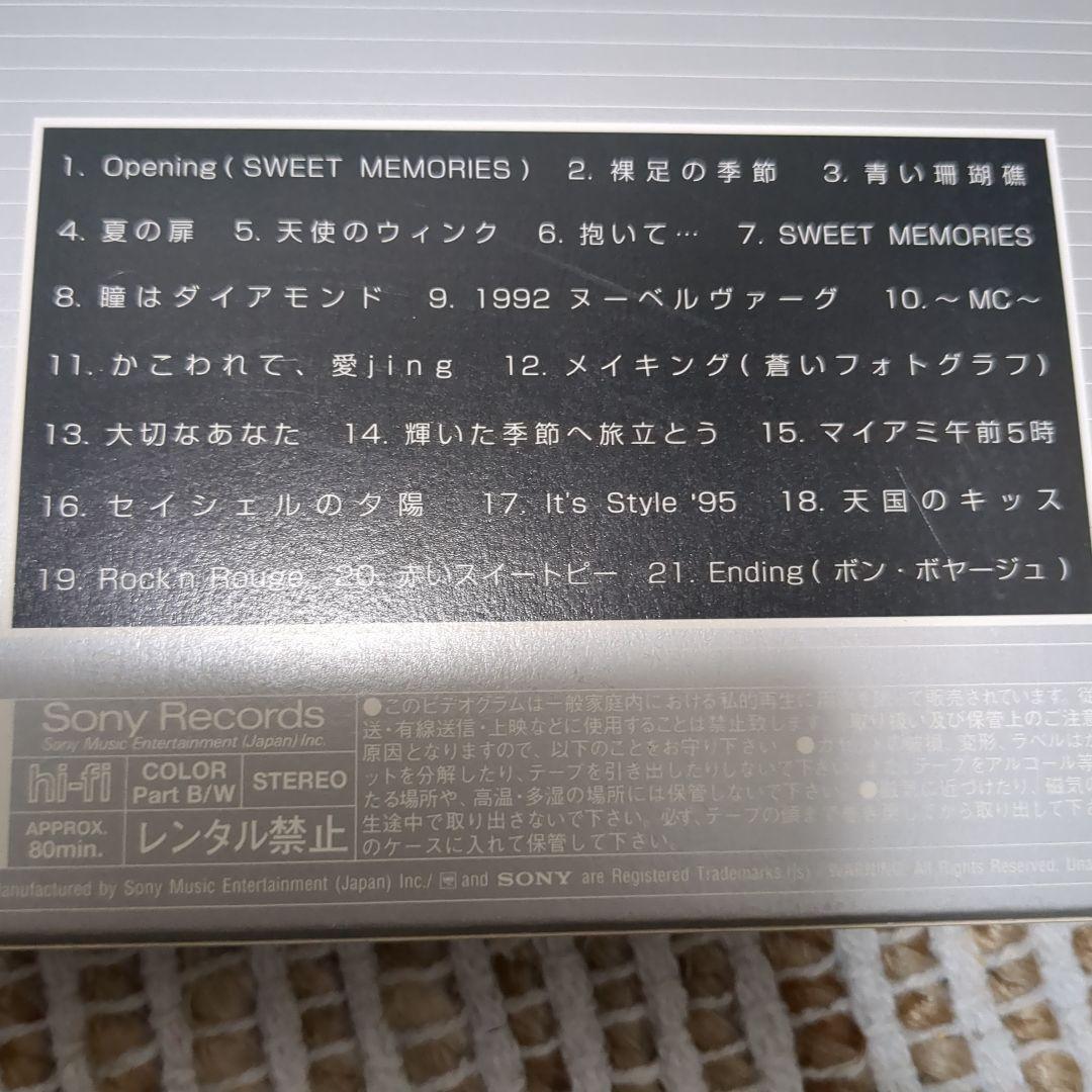 松田聖子ライブビデオ5本