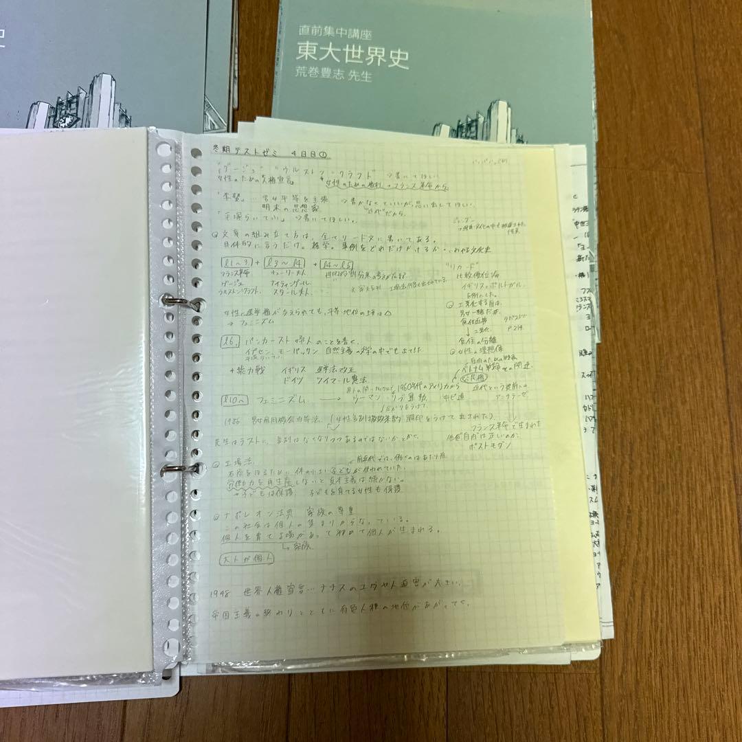 東大特進　世界史　荒巻　全部セット