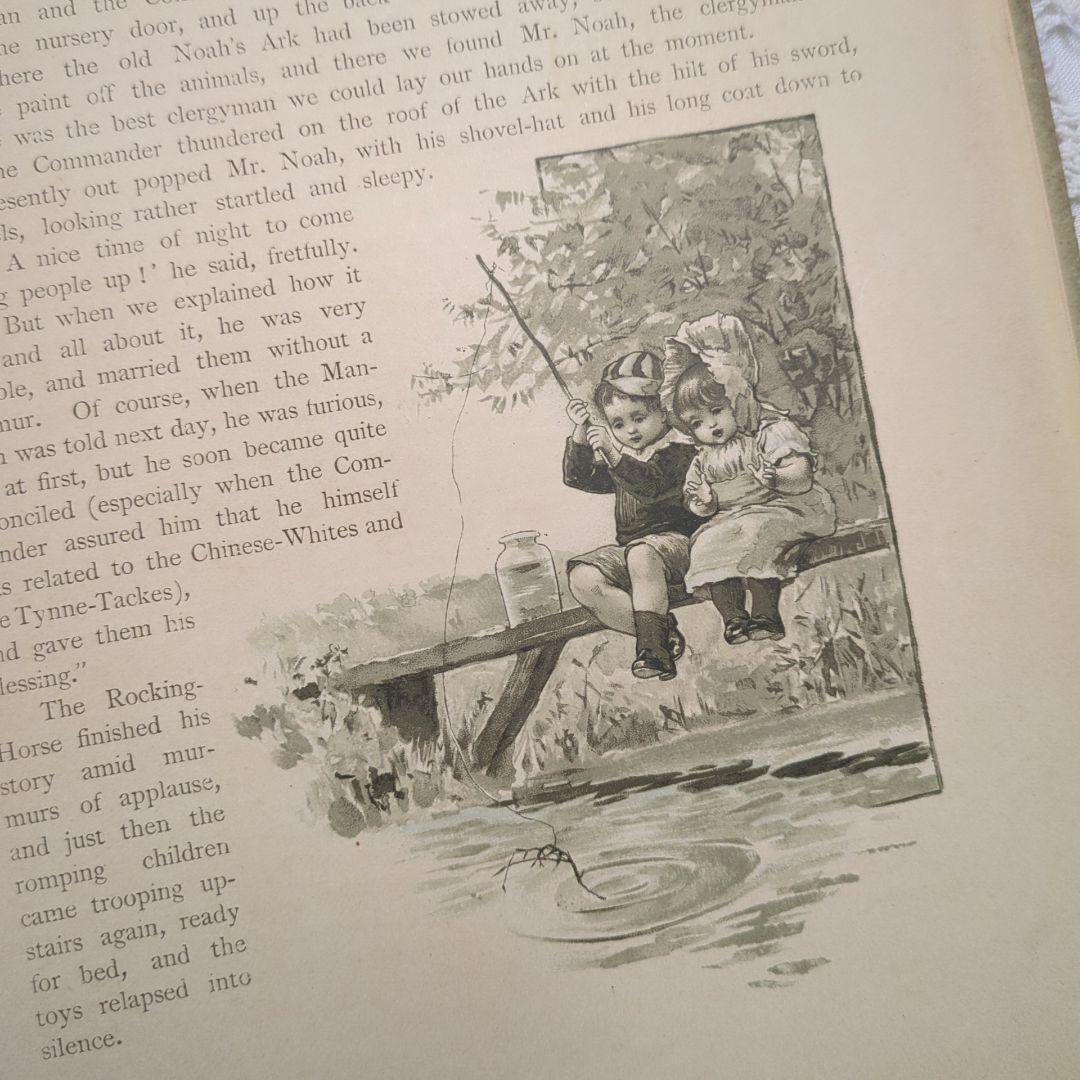 超稀少1891アーネストニスター絵本 初版本 洋書古書 児童書 ヴィクトリアン