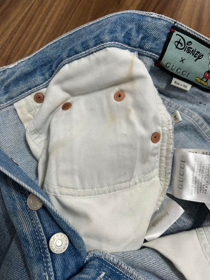 ディズニー×GUCCI コラボ　デニム