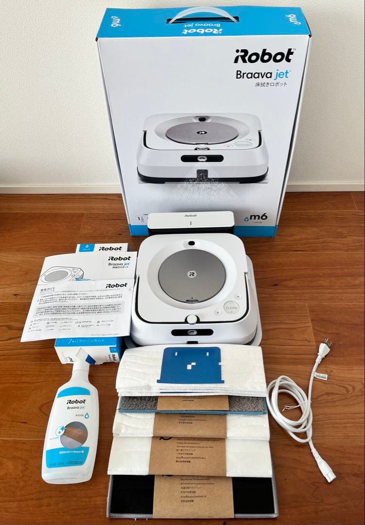 【バッテリー切れ】iRobot ブラーバジェット m6 箱あり 付属品セット