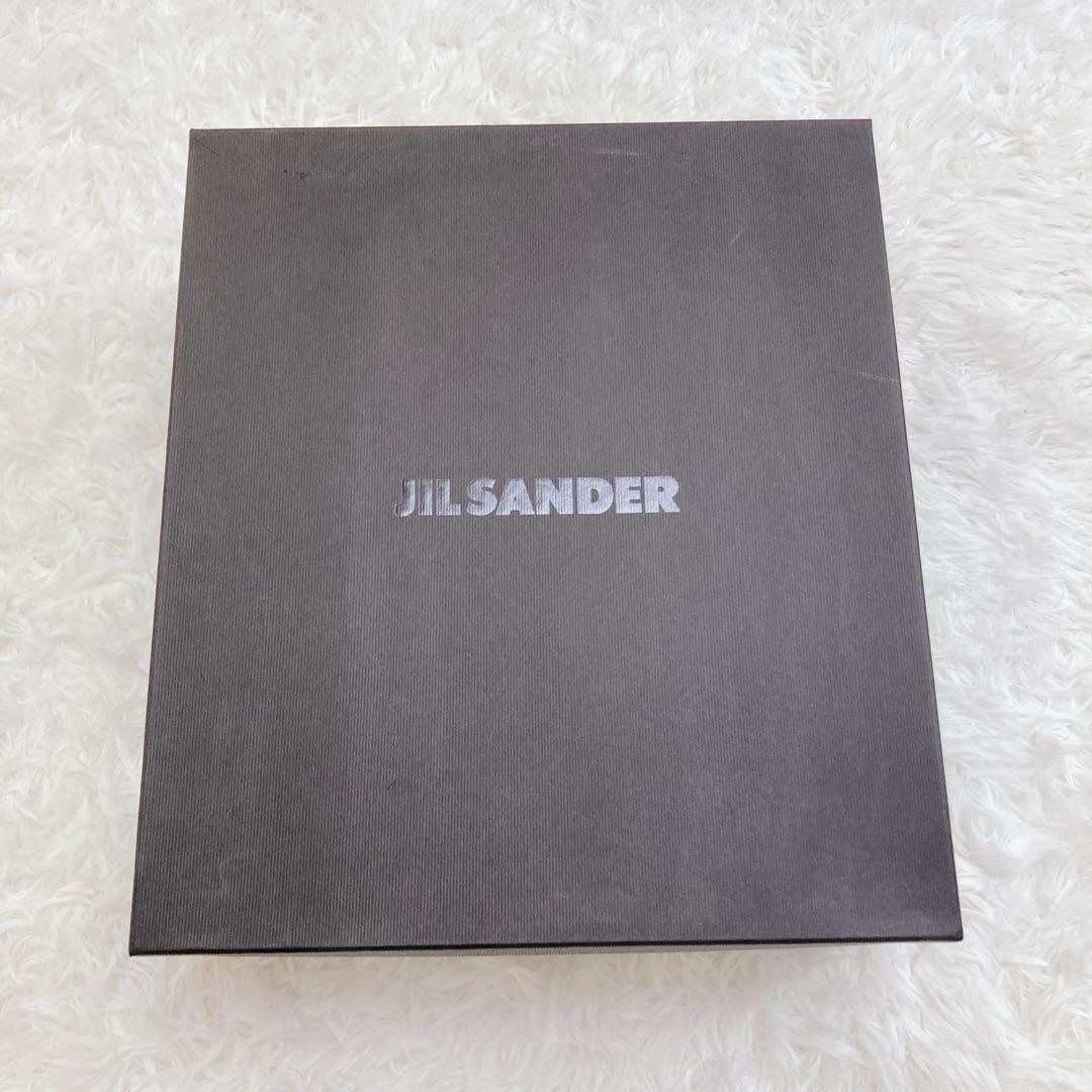 【未使用品】JIL SANDER サイドゴアブーツ 厚底 レザー ホワイト 35