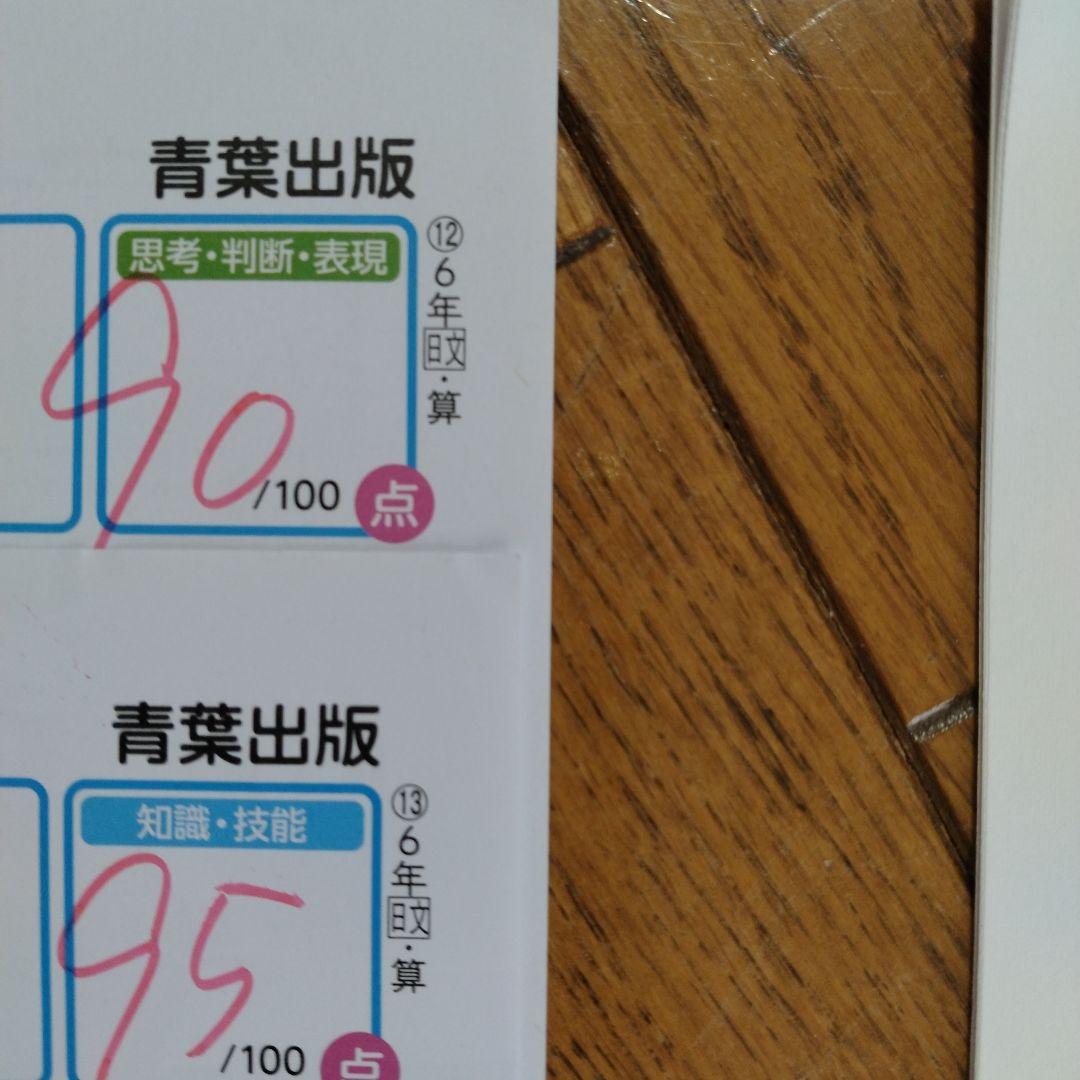 小6 算数　日本文教出版　カラーテスト 令和7年度