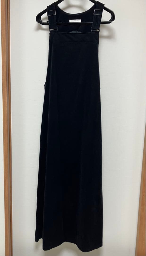 新品　ストレッチコーデュロイ　ジャンパースカート