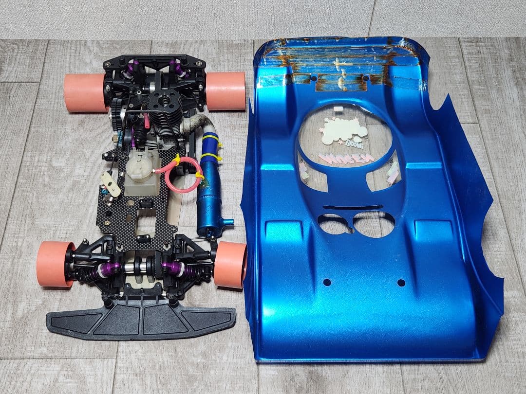 z*e様 ジャンク 無限 MUGEN K2-X エンジン ラジコン 部品取り
