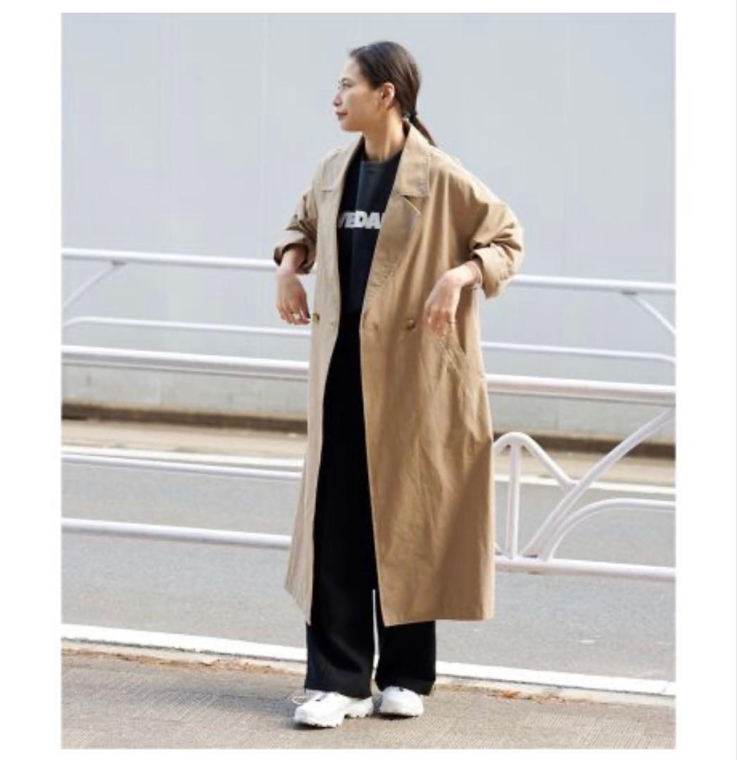 【JOURNAL STANDARD】コットンツイル ロングコートサイズ38