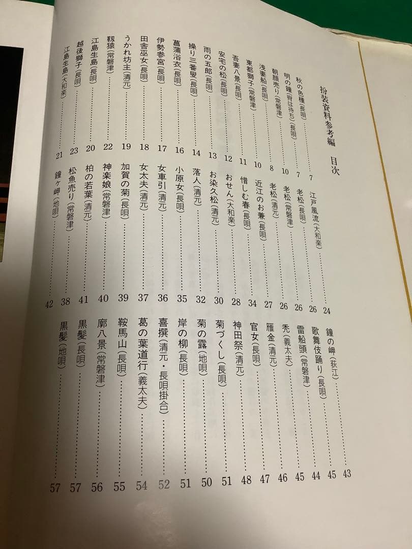 日本舞踊曲大全集 第1集（花の巻）解説書上下セット+CD3枚