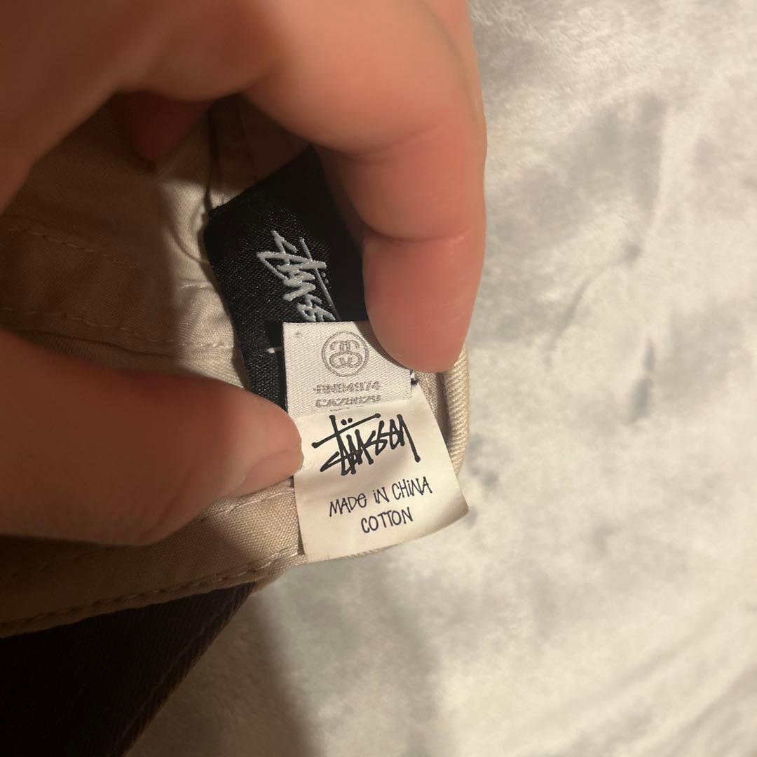 激レア！【早い者勝ち！】Stussy キャップ ホワイト/ブラウン