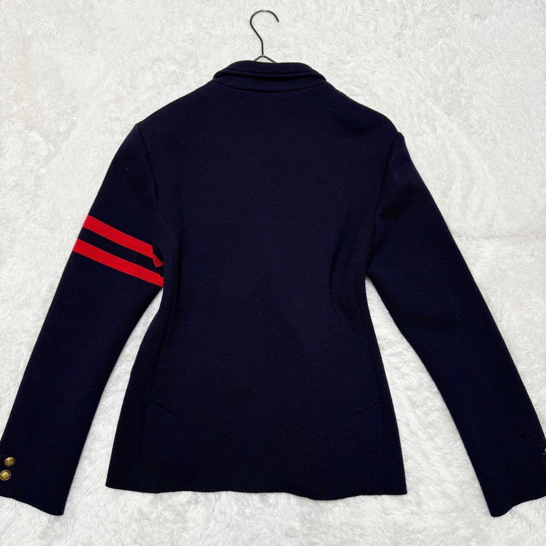 the rugged clothing ウールジャケット 金ボタン 紺 ワッペン