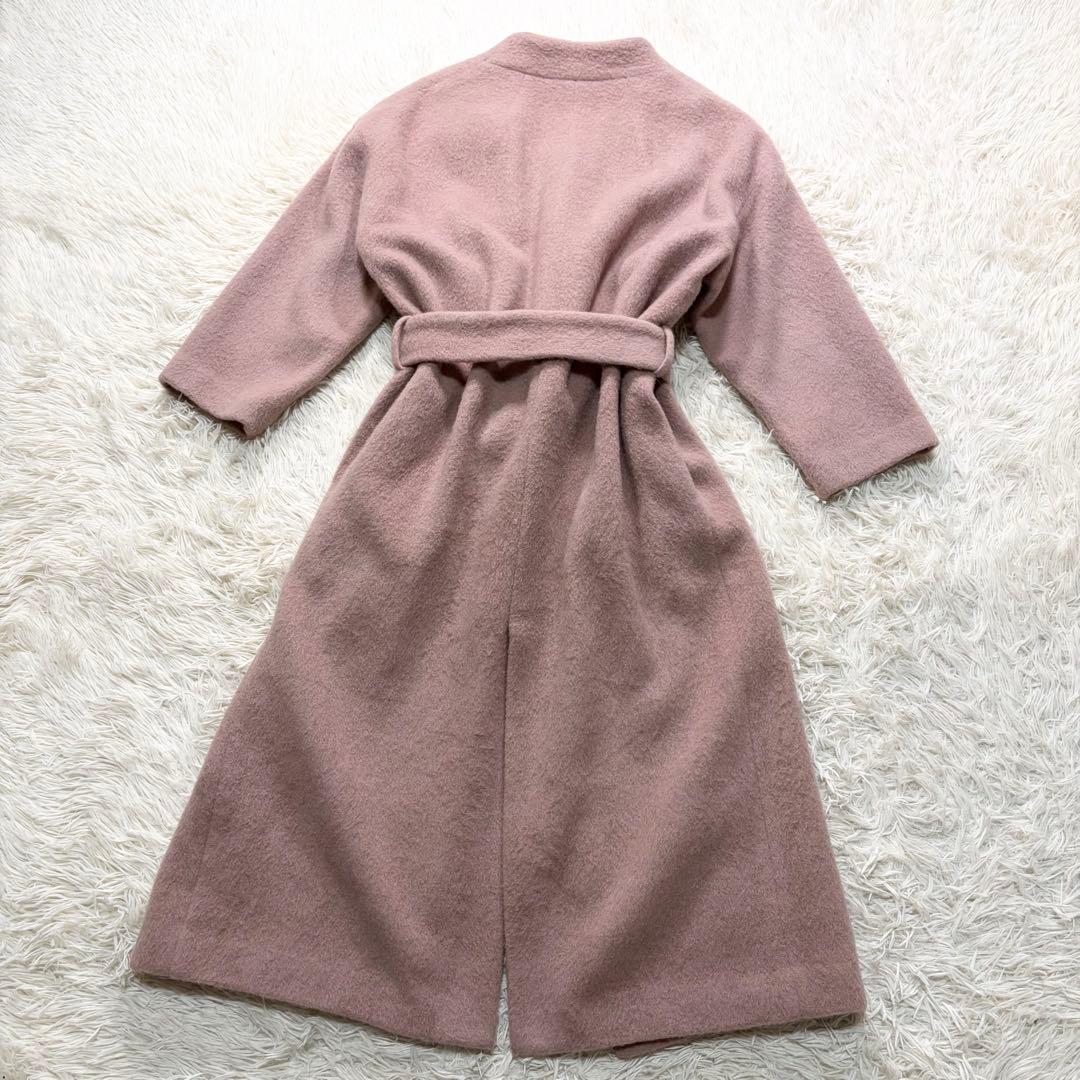 ✨美品✨ウィムガゼット　モヘヤ混ガウンコート　大草直子さん監修　ベルト付　日本製