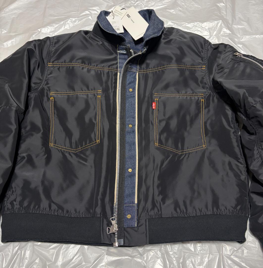 新品 sacai levi's Denim Reversible Blouson