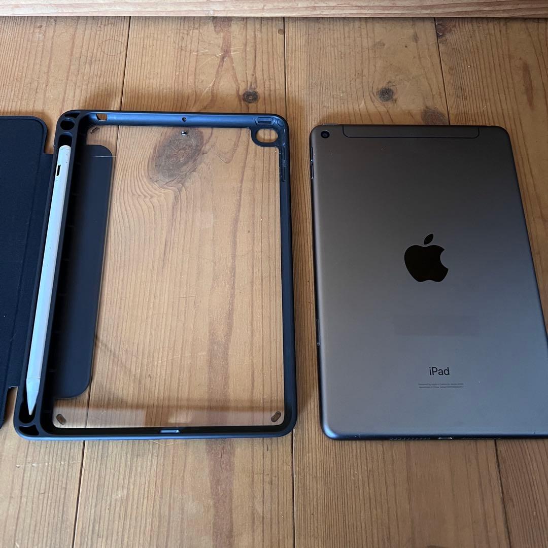 iPad mini 5 cellular 64GB BT93% 付属品多数