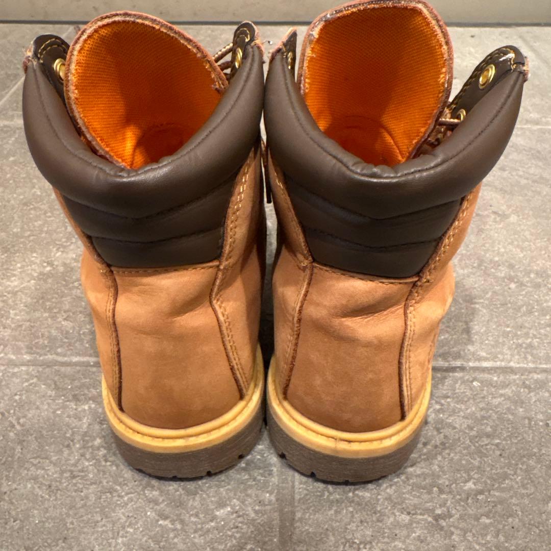 Timberland ブラウン ワークブーツ
