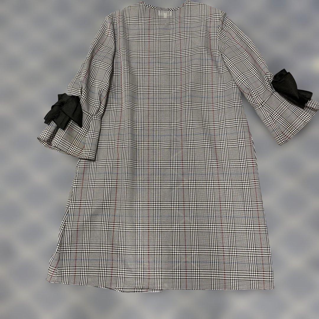 M's Gracy チェック柄トレンチコート 38 美品