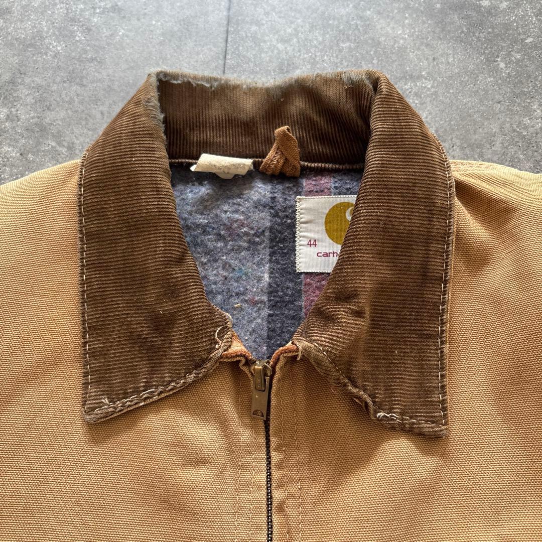 carhartt デトロイトジャケット　70s ブラウン　usa製 ボロ　雰囲気