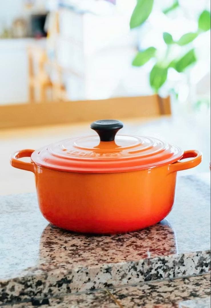 ★新品未使用★ LE CREUSET ココット・ロンド20cm