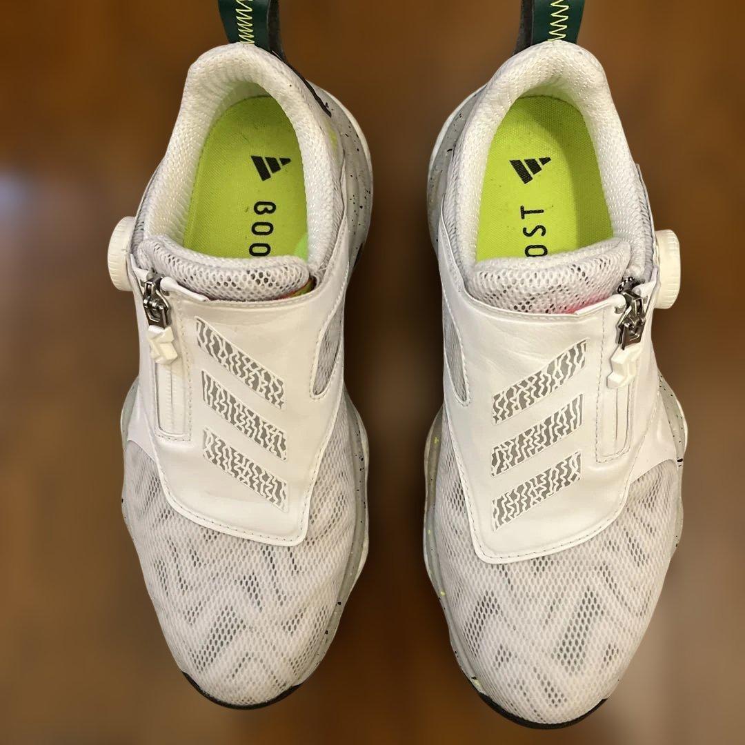 お値下げ中　美品　adidas BOOST ゴルフシューズ 女性用 ホワイト