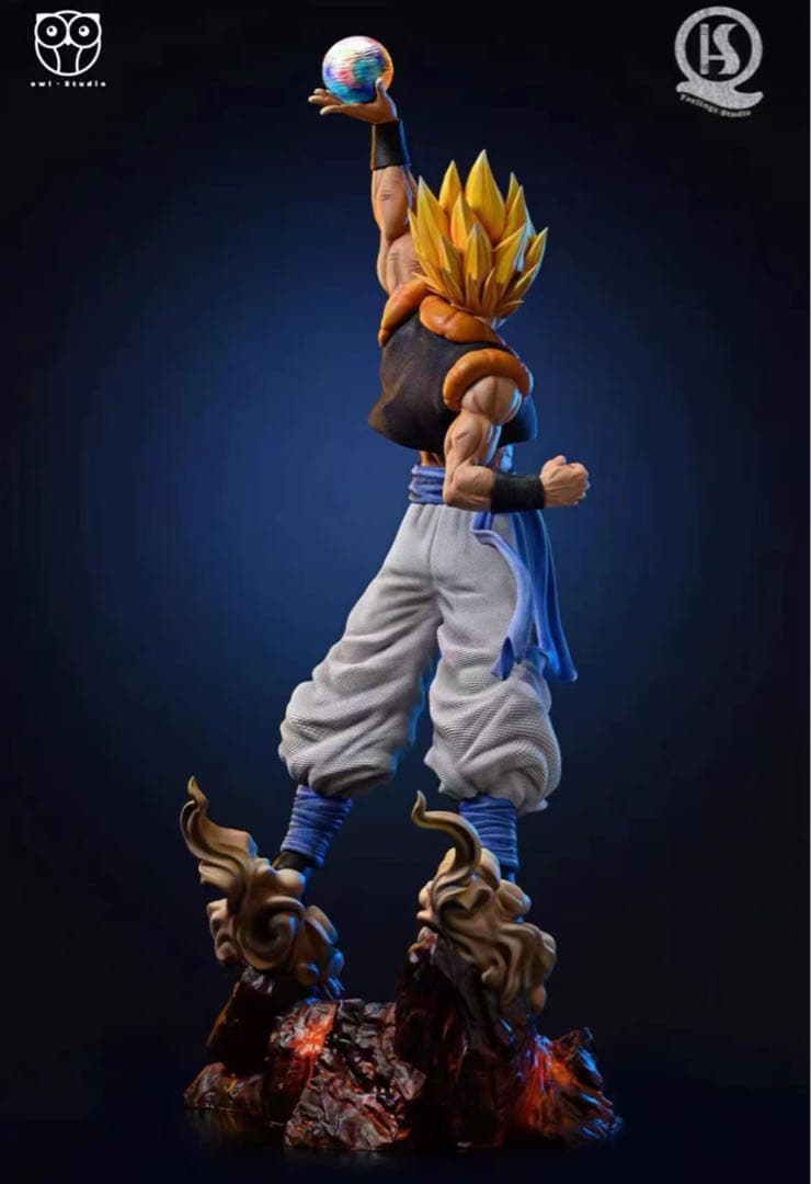 ドラゴンボール ゴジータ ガレキ ガレージキット スタチュー X②③
