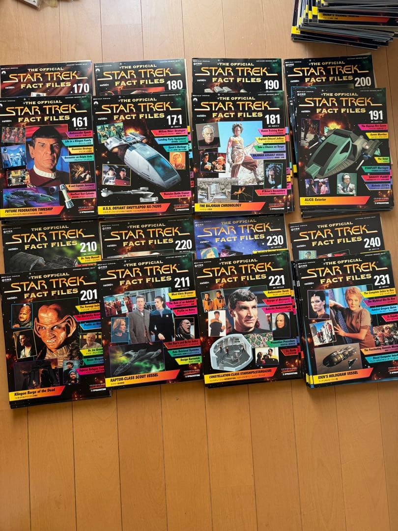 Star Trek Fact Files 全314冊 コレクターズアイテム付き