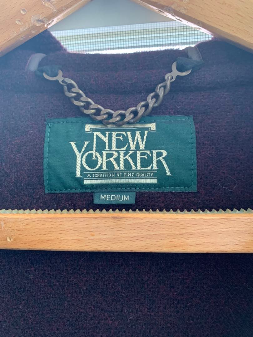 NEW YORKER /別注MoorBlook社製ダッフルコート / M