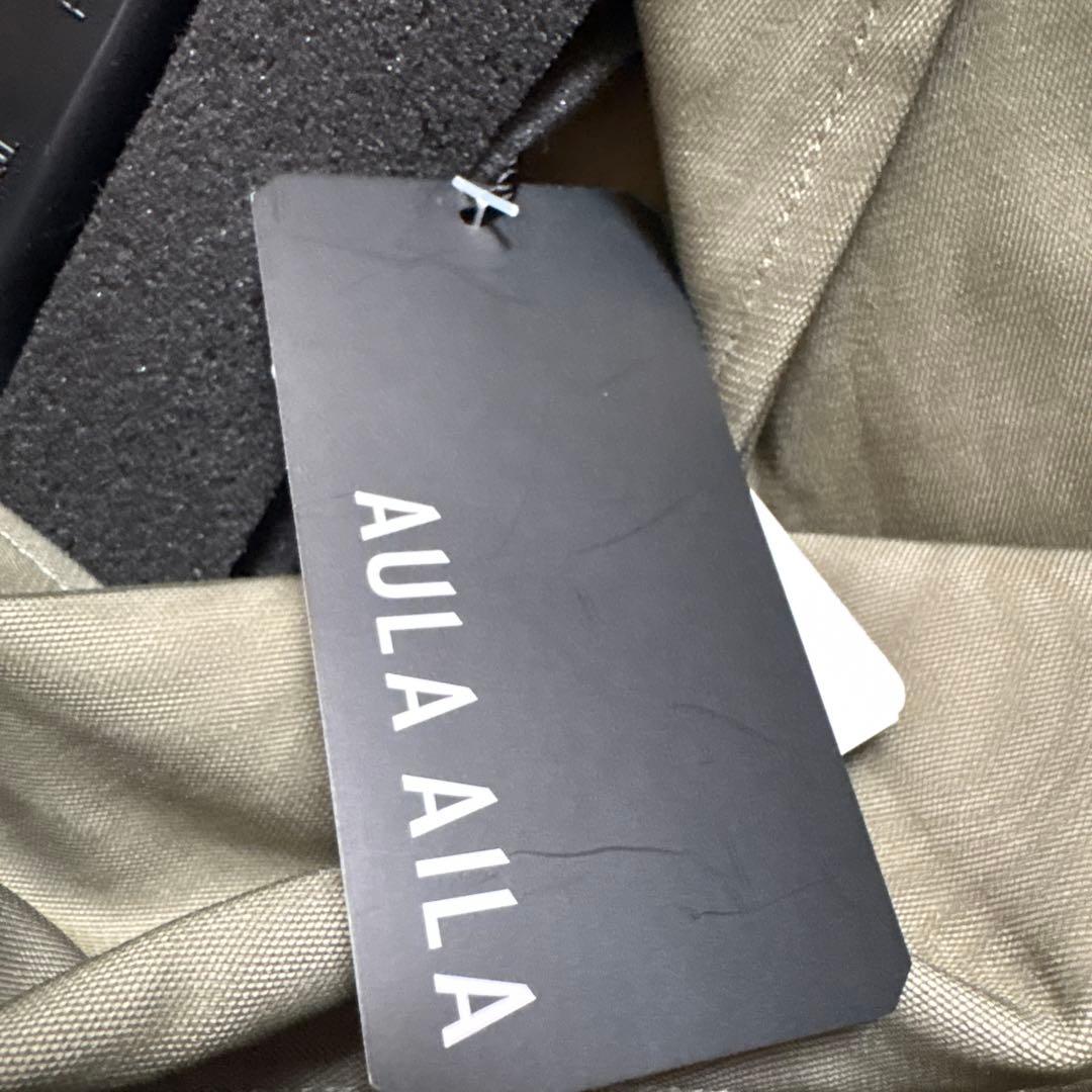 新品　AULA AILA 定価¥3万8500円　3WAYトレンチコート