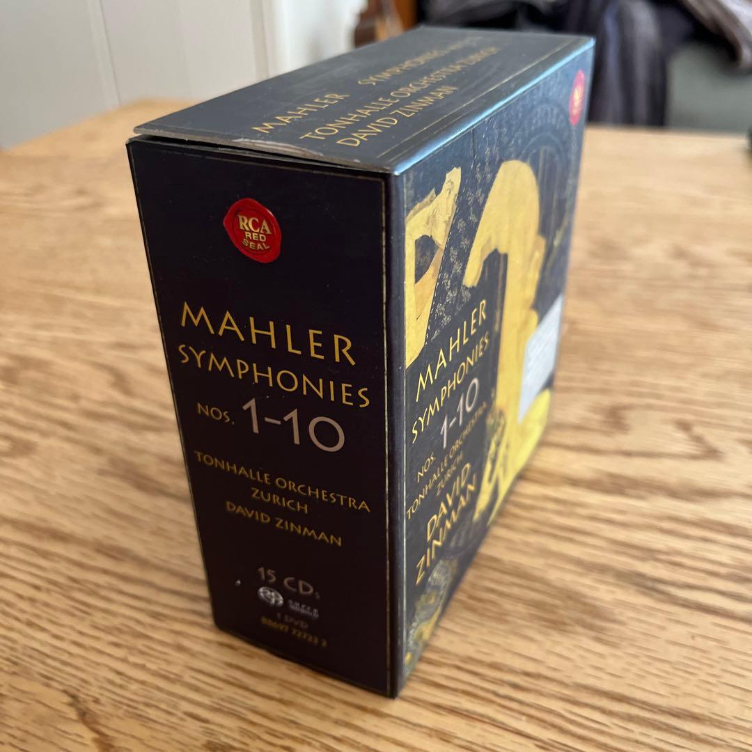 Mahler マーラー交響曲全集　Zinmanジンマン１５ＳＡＣＤ＋ＤＶＤ