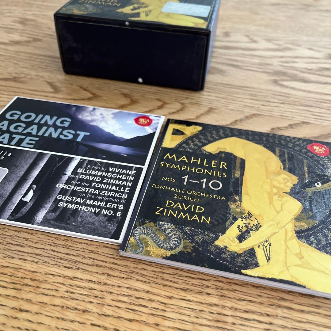 Mahler マーラー交響曲全集　Zinmanジンマン１５ＳＡＣＤ＋ＤＶＤ