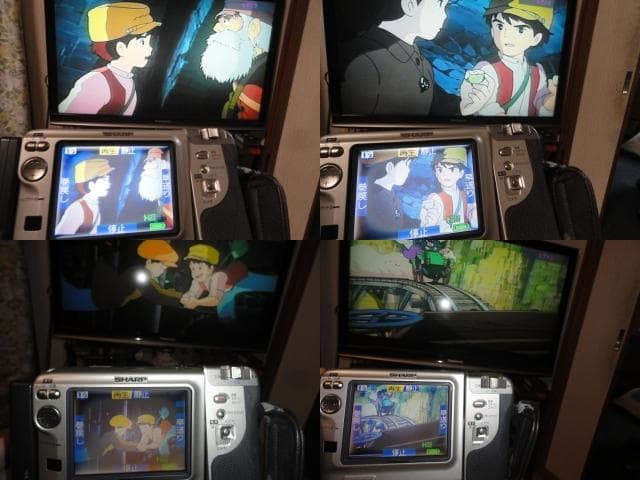 録画と再生OK◆シャープ◆ Hi8ビデオカメラ VL-HL８０