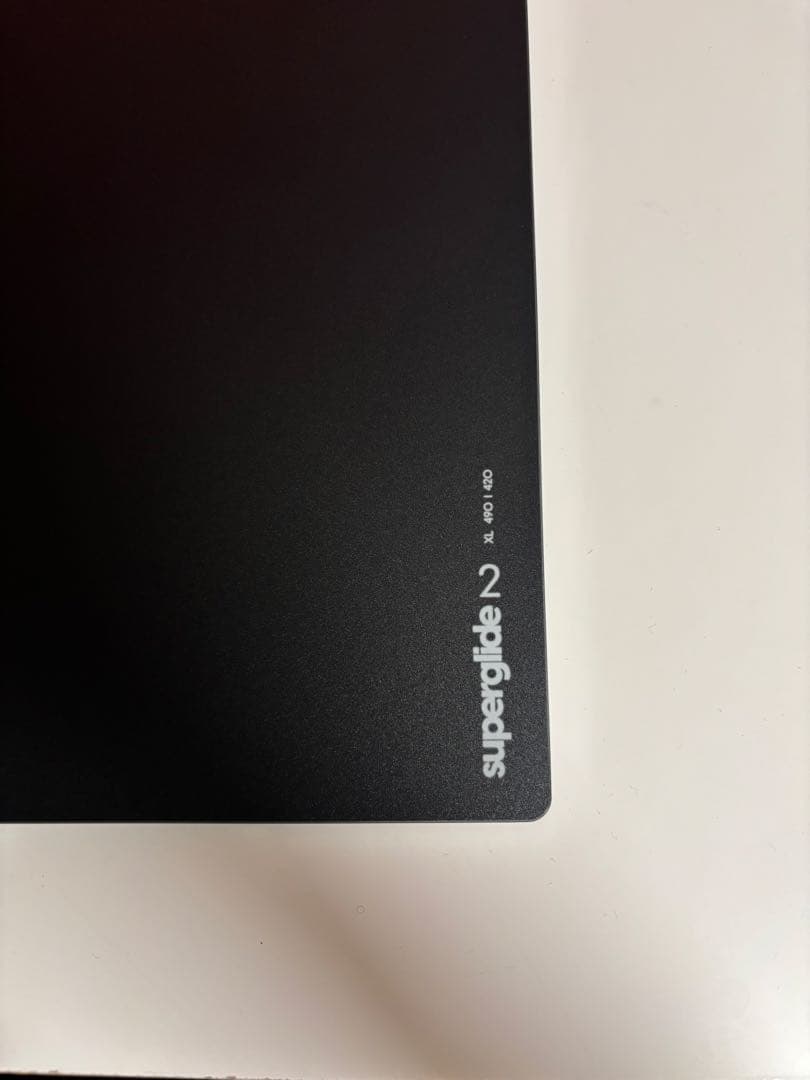 pulsar Superglide2 ガラスマウスパッド ブラック XL