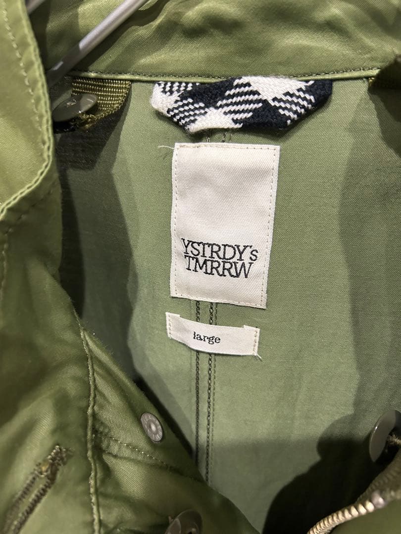 YSTRDY’s TMRRWサテンパシフィズムコート nonnative