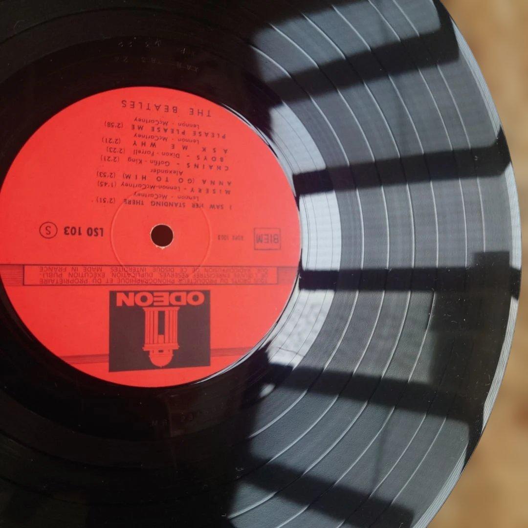 フランス盤The Beatles N° 1 PLEASE PLEASE ME