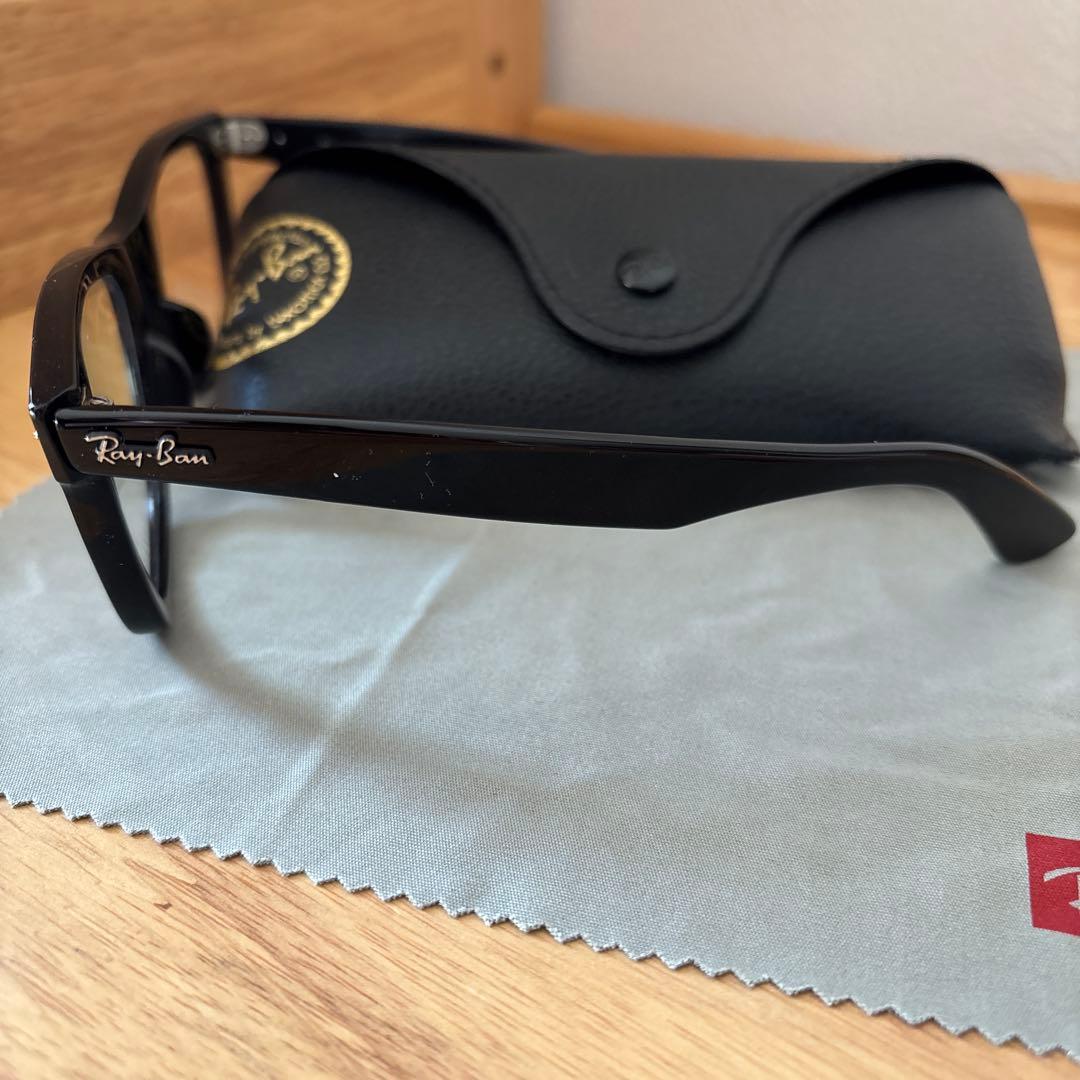 【調光レンズ付き】Ray-Ban RB2140 ブラックサングラス