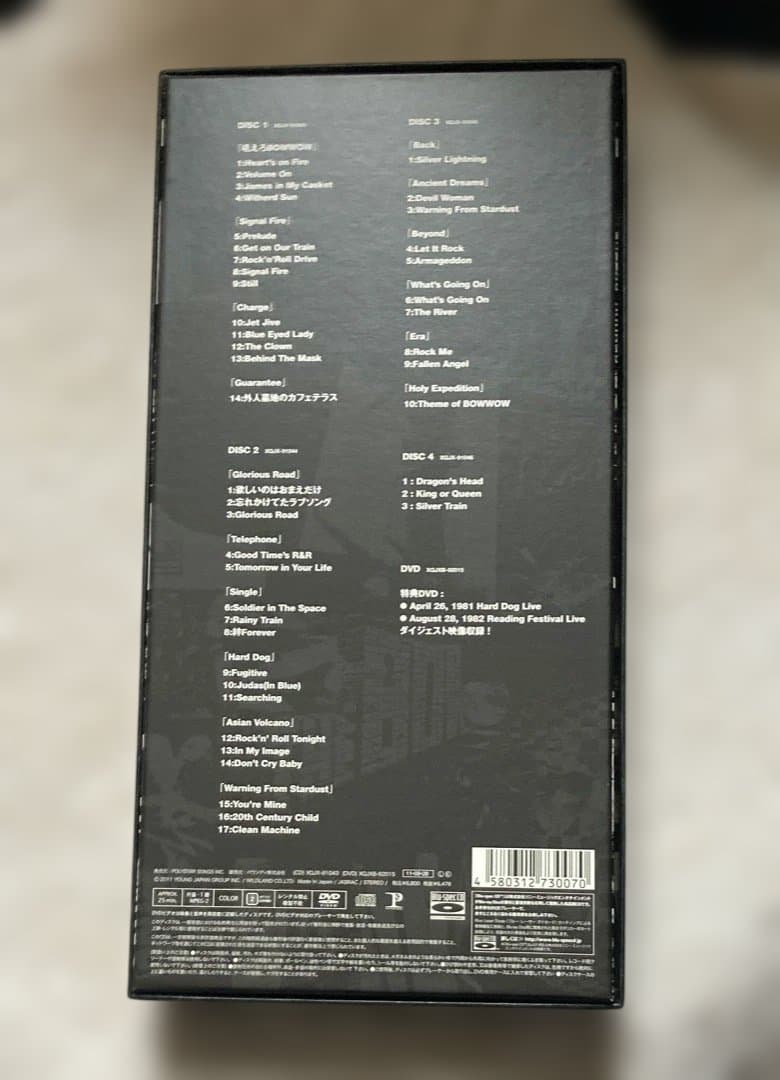 BOWWOW『XXXV 35周年記念ボックスセット』バウワウ　4CD+DVD美品