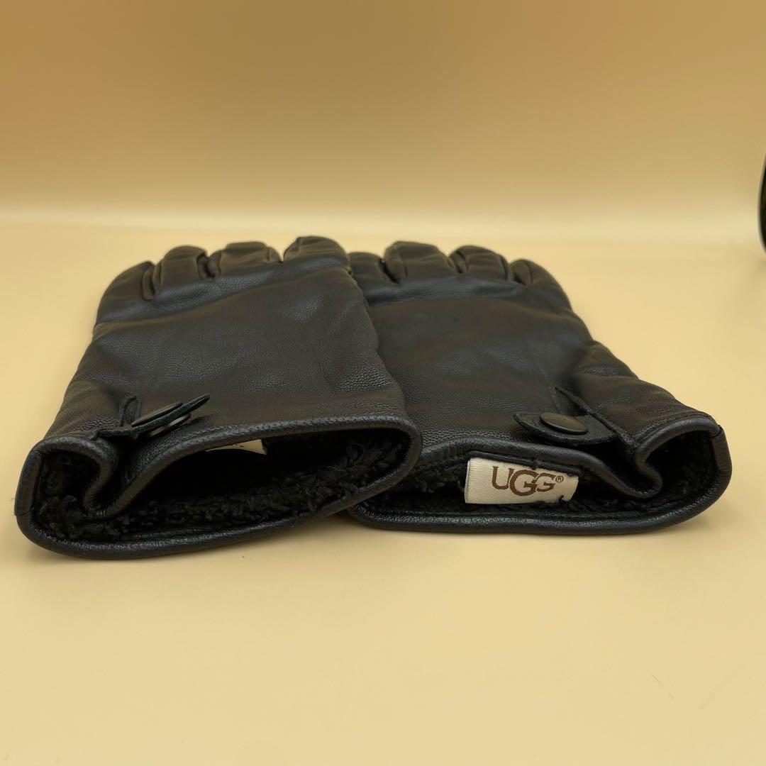 極美品✨️UGG 手袋 レザー 革 メンズ L
