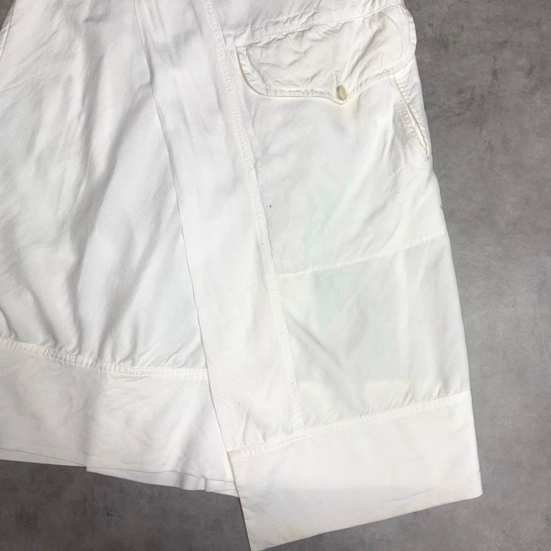 80s Y's for men WORKSHOP ヨウジヤマモト　スカート　白
