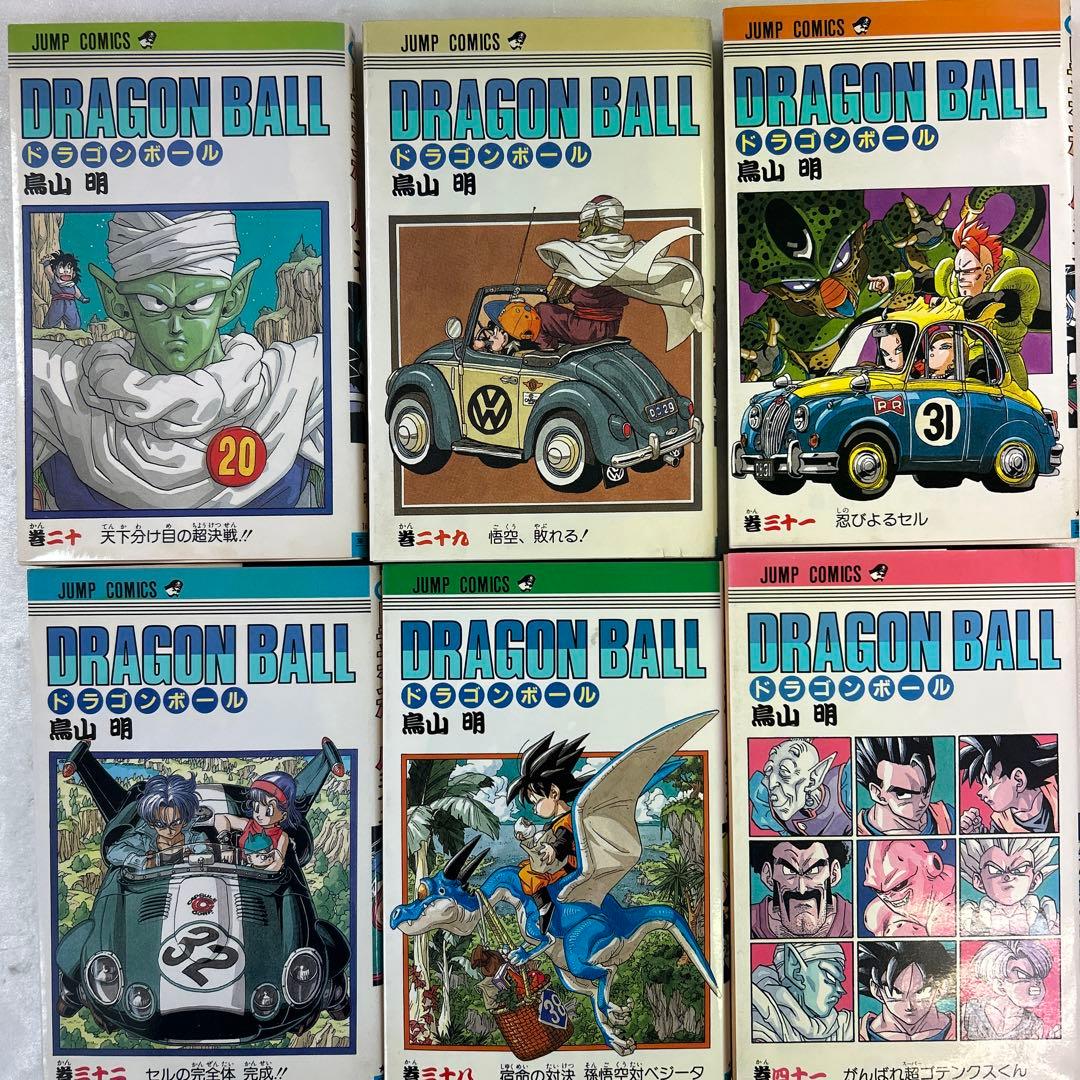 [全初版] ドラゴンボール 6冊セット コミックニュース付き