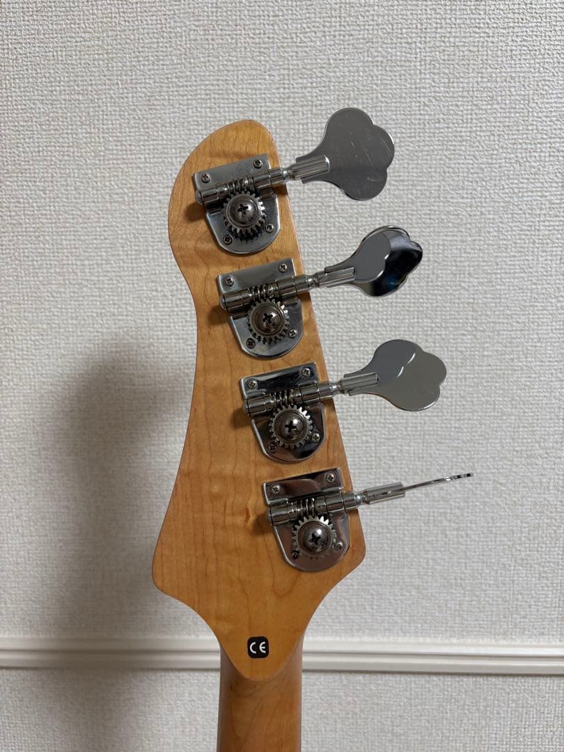 FLEA BASS エレキベース オレンジ イエロー