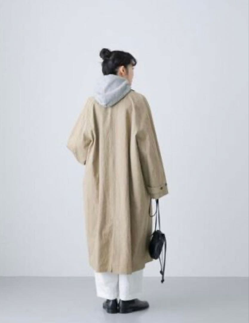 〈新品〉かぐれ　コットンステンカラーコート