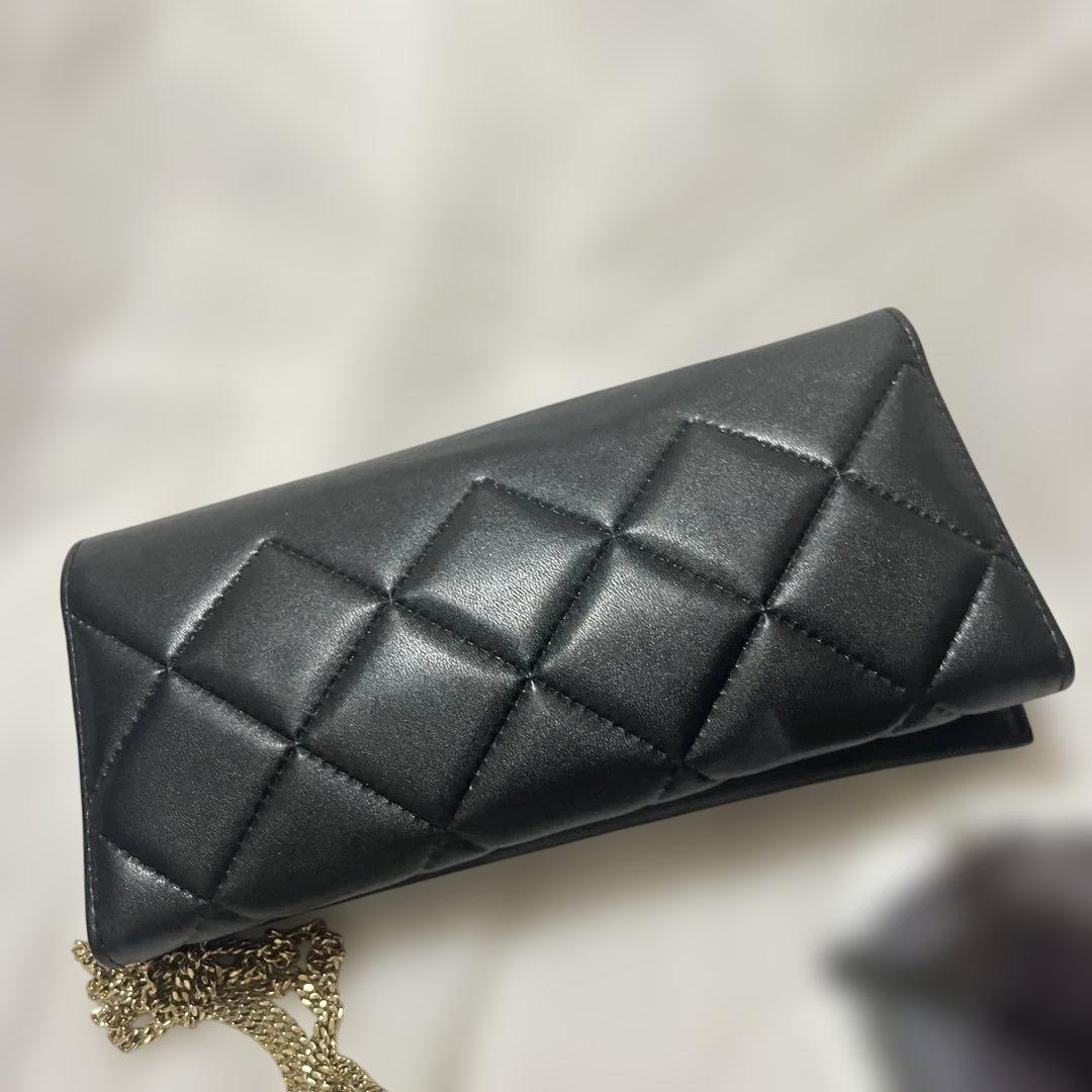 CHANEL スクエア サングラス チェーン付き