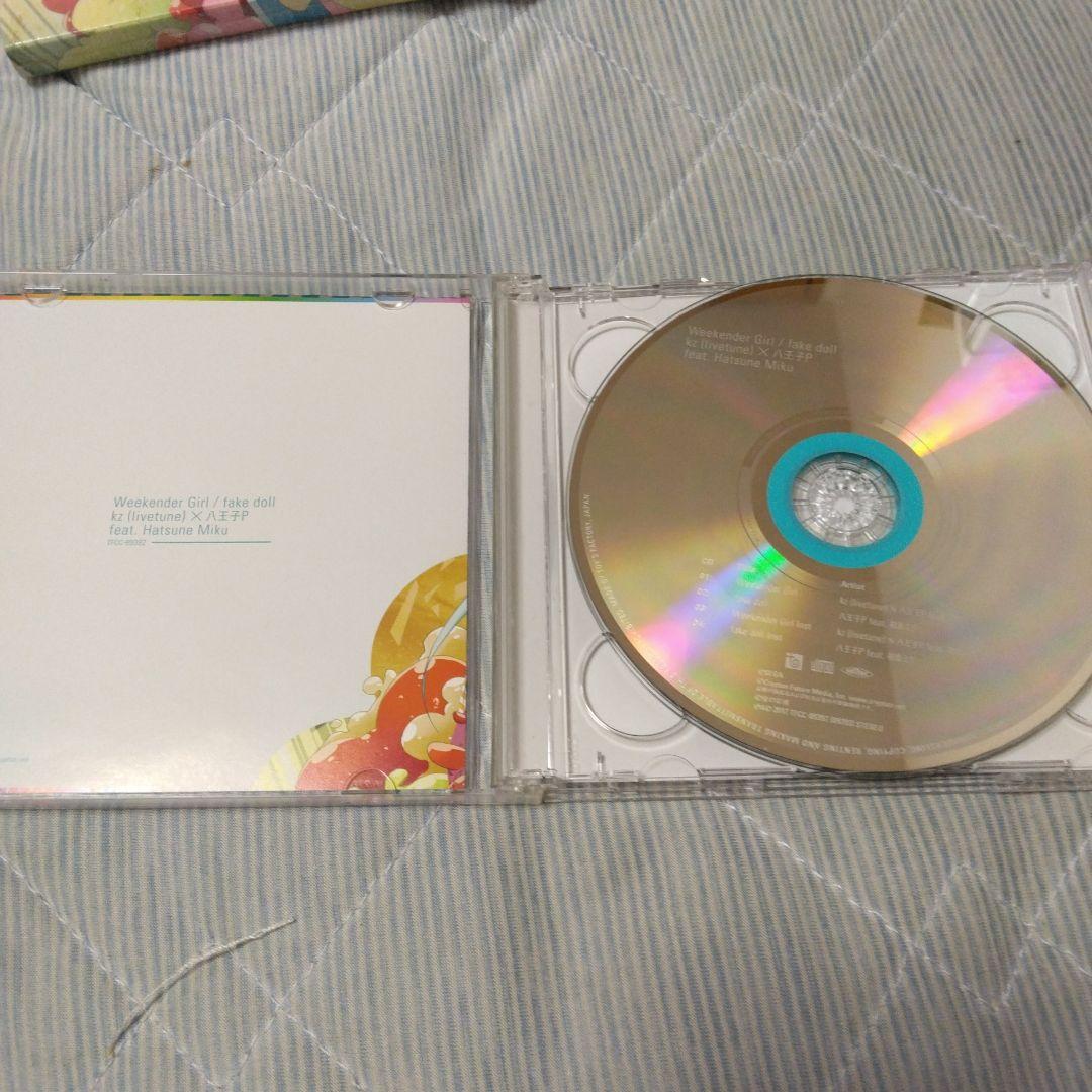 特典付　Weekender Girl/fake doll　ボカロ　CD　初音ミク