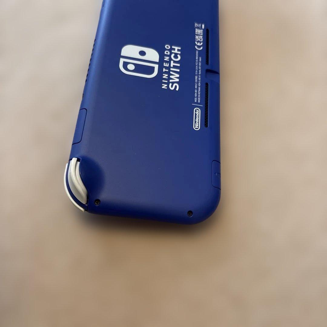 Nintendo Switch Lite blue 充電器・ゲームソフト2本付き