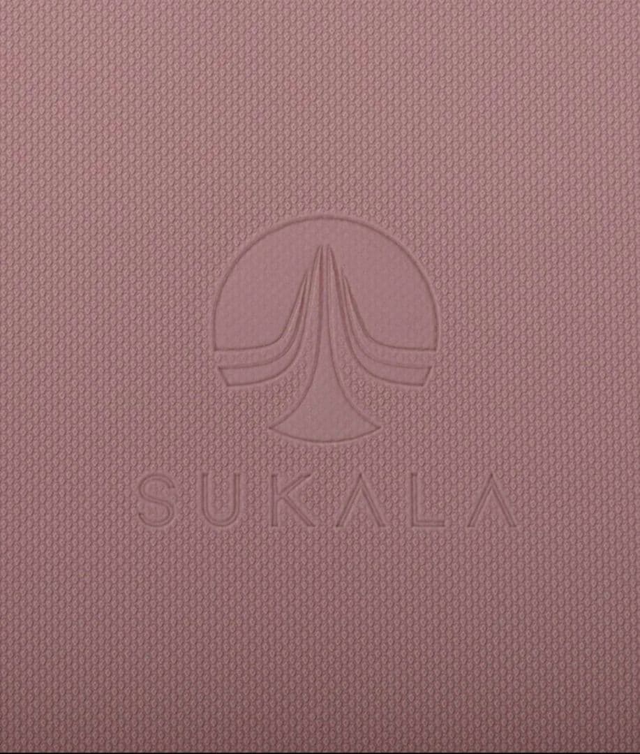 【新品、未使用】SUKALA ヨガマット リバーシブル　ローズ 厚さ6ミリ