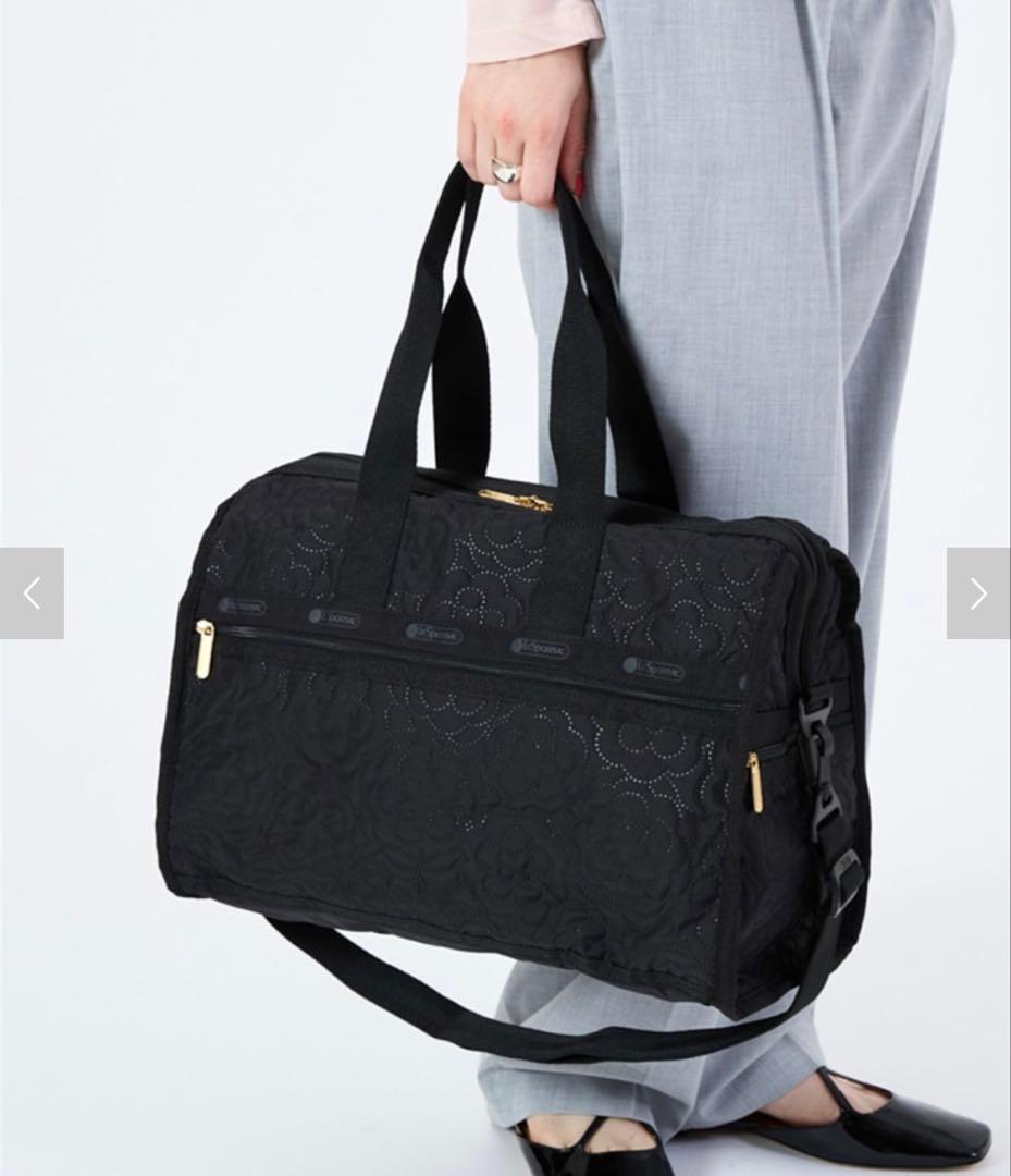 レスポ♡DELUXE MED WEEKENDER 美品　パフィーブロッサムズ