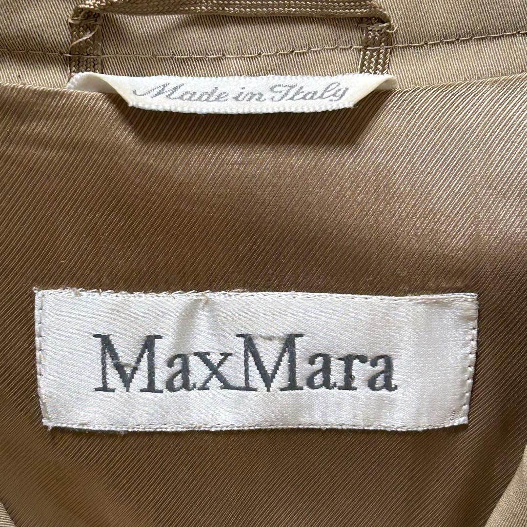 【大人気】Max Mara トレンチコート　白タグ