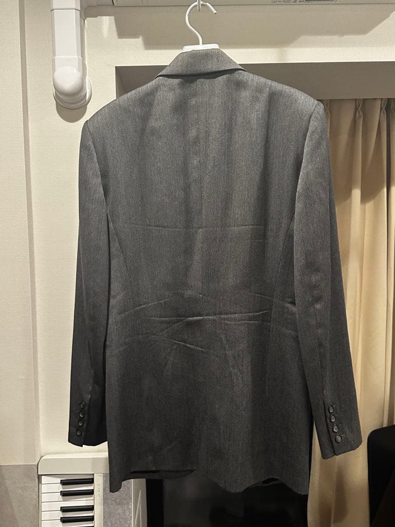 Alexander McQueen グレー テーラードジャケット サイズ48