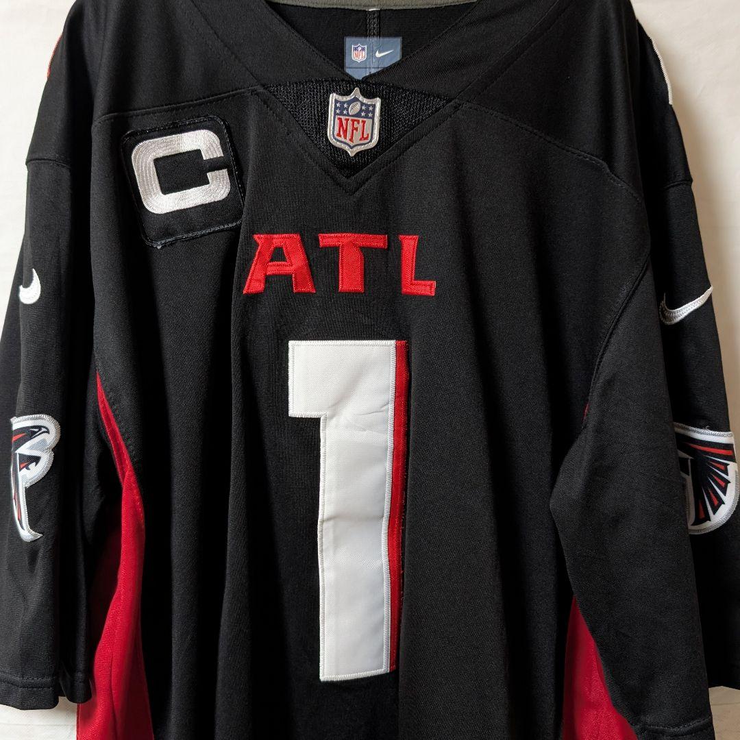 NFL NIKE ナイキ Falcons ファルコンズ ゲームシャツ e645