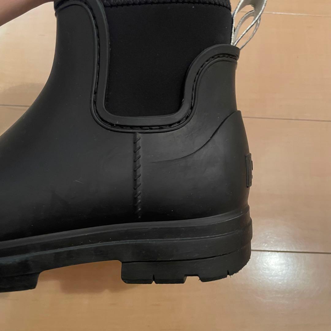 UGG ブラック レインシューズ