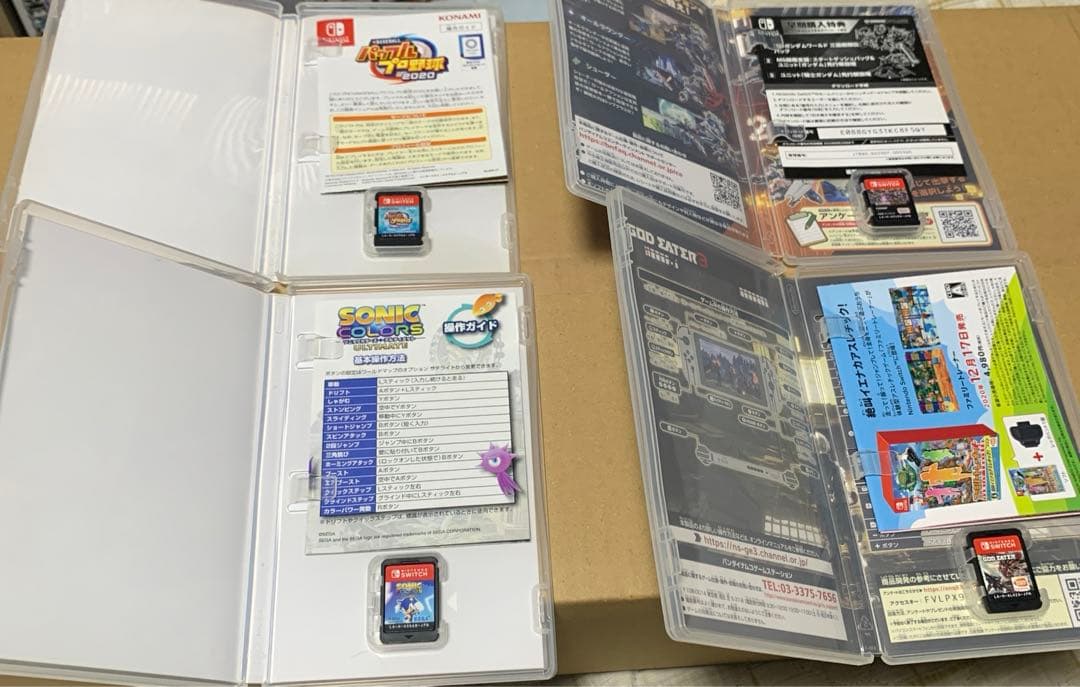 Switch ソフトまとめ売り　8点