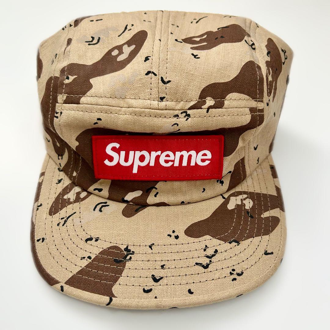 supreme cap キャップ カモフラ ジェットキャップ