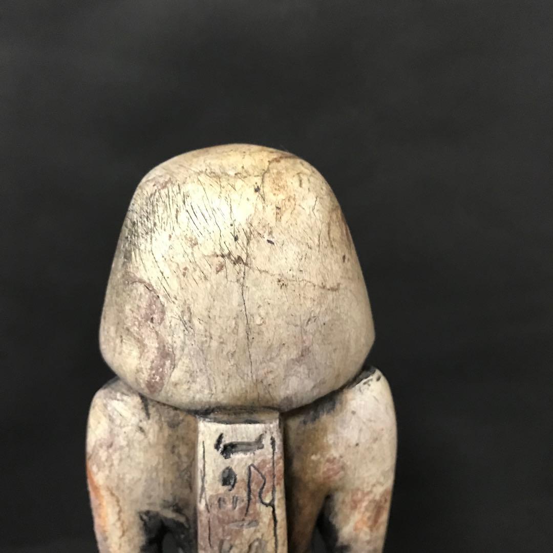 アンティーク　古代エジプト　ファラオ石像　置物